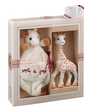 Sophiesticated Sophie la Girafe + Comforter with pacifier holder